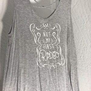 “Not My First Rodeo” Tank